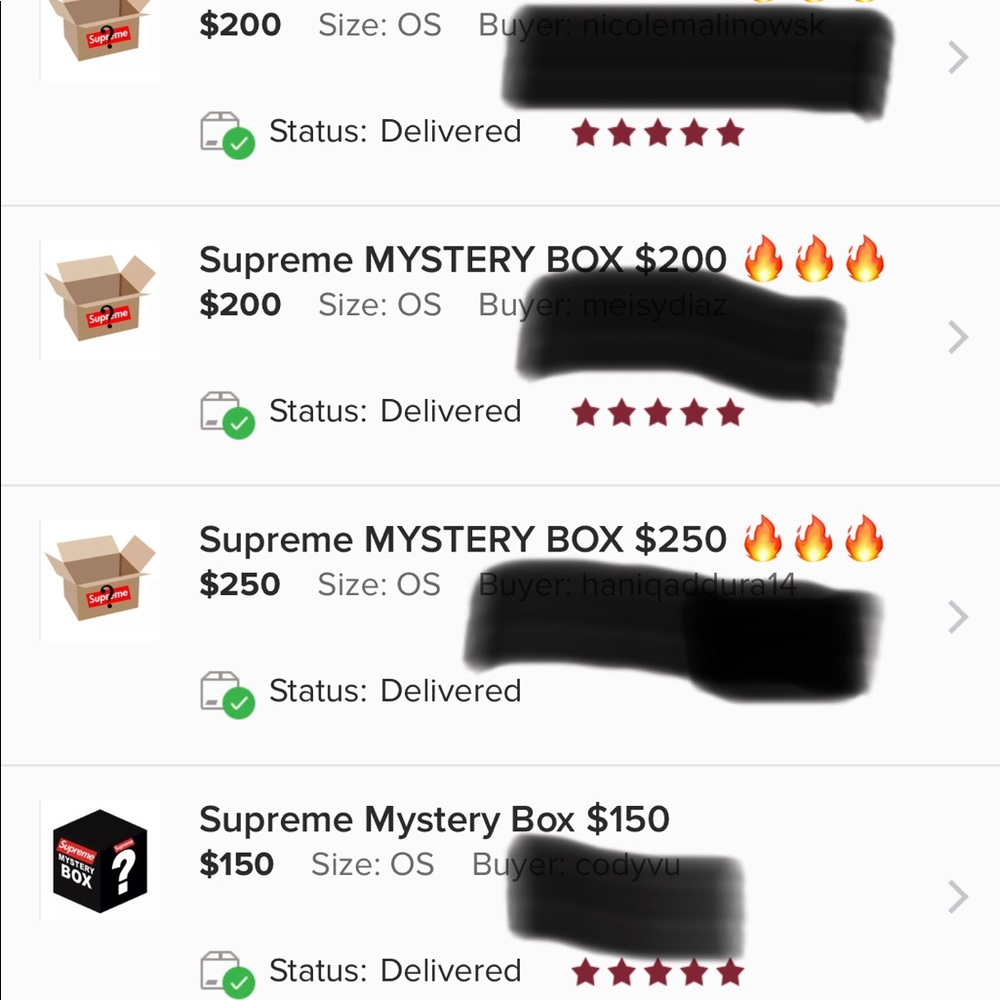 SUPREME MYSTERY BOX $150 - Picture 8 of 8